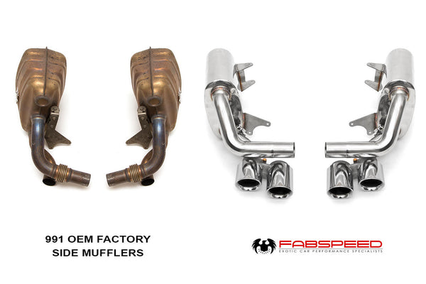 FABSPEED Porsche 911 Carrera 991 exhaust component