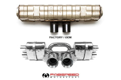 FABSPEED Porsche 991.2 GT3 / GT3 RS Center Mini Maxflo Performance Exhaust (2017–2019)
