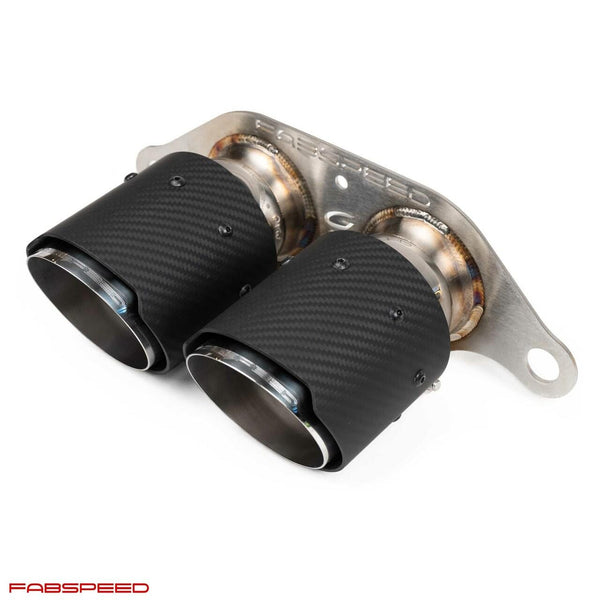 FABSPEED Porsche 991.2 GT3 / GT3 RS Deluxe Dual Style Tips official image 5