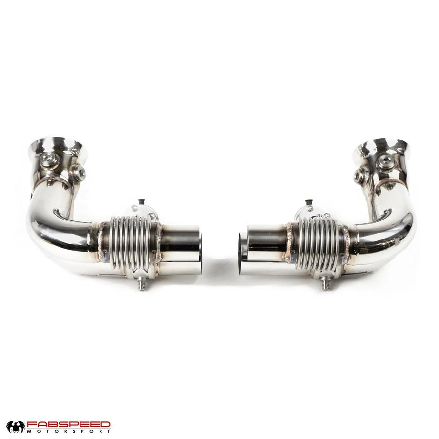 FABSPEED Porsche 991 GT3 / GT3 RS Side Muffler Bypass Pipes official image 1
