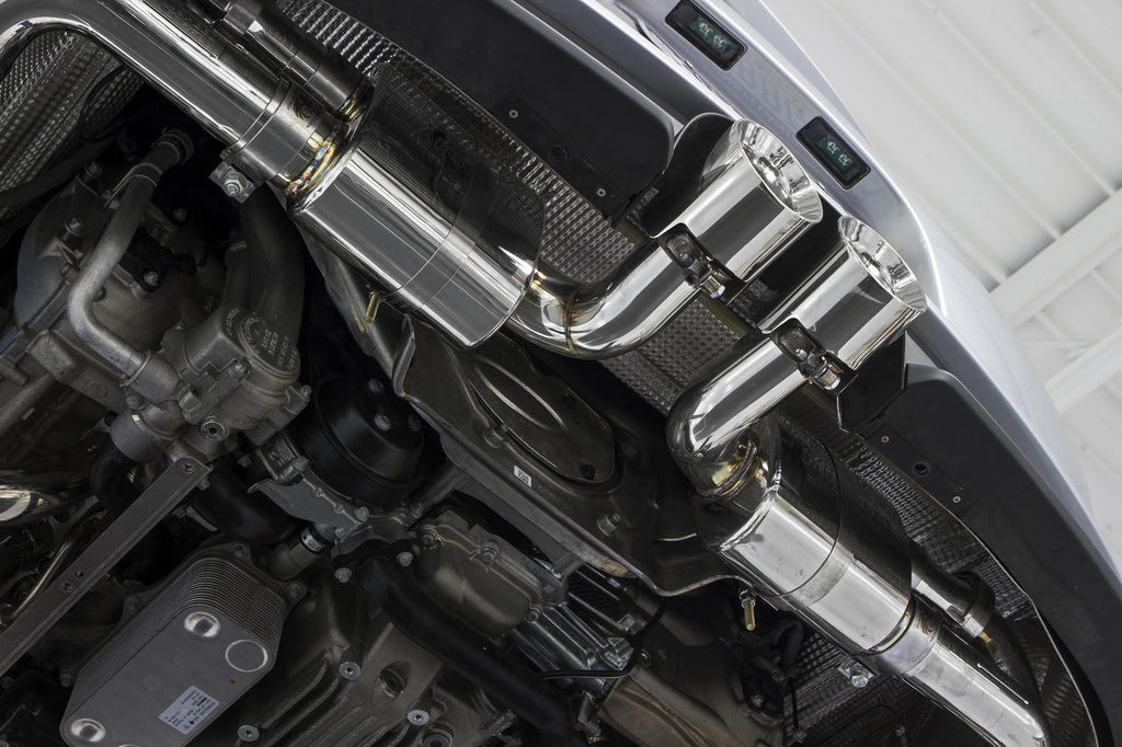 FABSPEED Porsche 991 GT3 / GT3 RS Center Mini Maxflo Exhaust official image 1