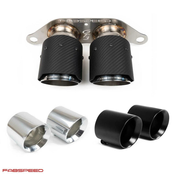 FABSPEED Porsche 991 GT3 / GT3 RS Deluxe Dual Style Tips official image 2
