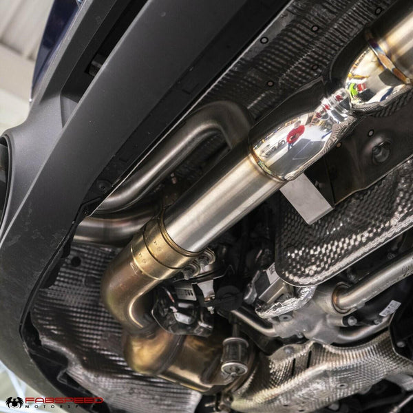 FABSPEED Porsche 992 Turbo Cat-Back Valved Maxflo Exhaust