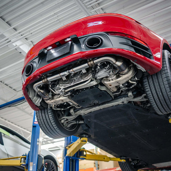 FABSPEED Porsche 992 Carrera Valved Maxflo Cat-Back Exhaust – official Fabspeed image 2