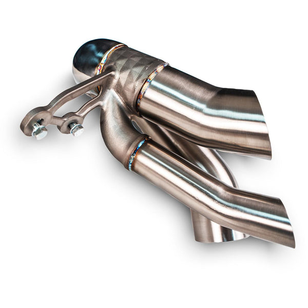 FABSPEED Porsche 992.2 Turbo S Side Muffler Bypass