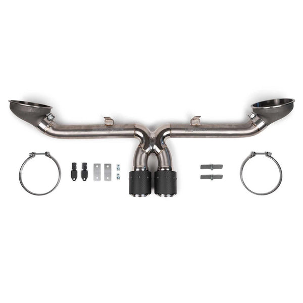 FABSPEED Porsche 992 GT3 / GT3 RS Titanium Supercup Cat-Back Exhaust System (2022+)