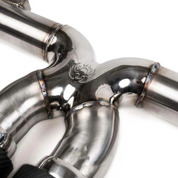 FABSPEED Porsche 992 GT3 / GT3 RS Supercup Cat-Back Exhaust System Non-Valved (2022+)