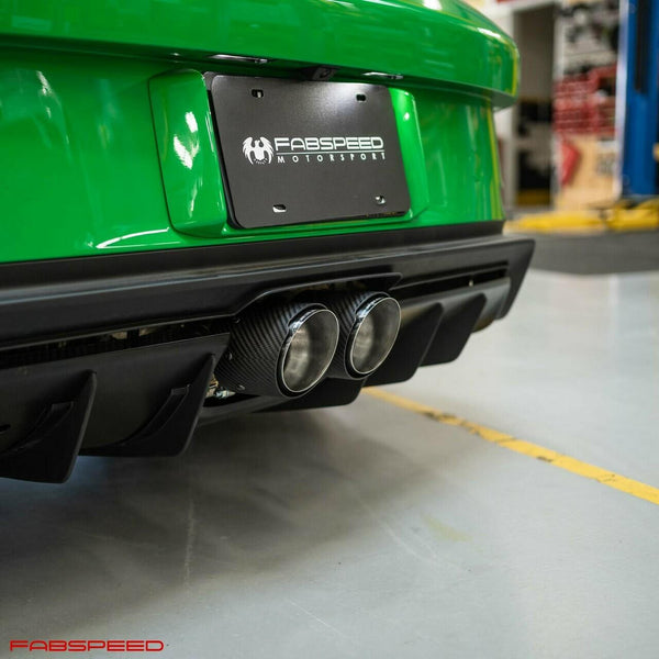 FABSPEED Porsche 992 GT3 / GT3 RS Deluxe Dual Style Tips (2022+)