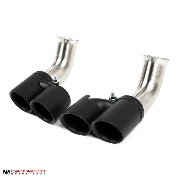 FABSPEED Porsche 996 C4S Deluxe Quad-Style Exhaust Tips