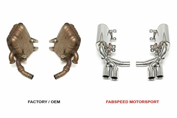 FABSPEED Porsche 996 Carrera Maxflo Performance Exhaust