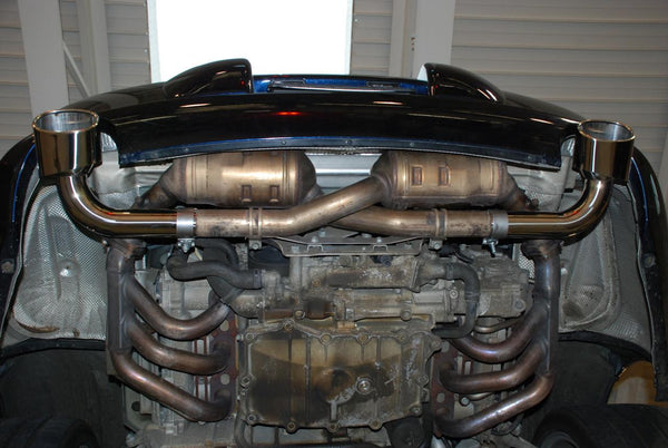 FABSPEED Porsche 996 Carrera Muffler Bypass Pipes