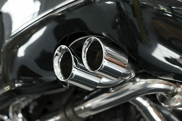 FABSPEED Porsche 996 Carrera Deluxe Quad-Style Exhaust Tips Short