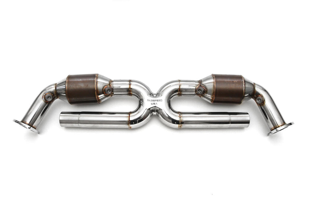 FABSPEED Porsche 996 Carrera Sport Catalytic Converter X-Pipe