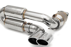 FABSPEED Porsche 996 Turbo Supersport 70mm X-Pipe Exhaust System (2000–2005)