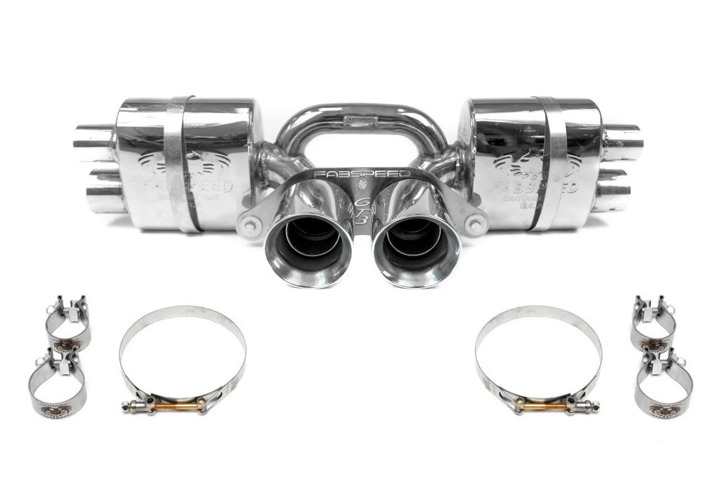 FABSPEED Porsche 997 GT3 / GT3 RS Center Mini Maxflo Performance Exhaust
