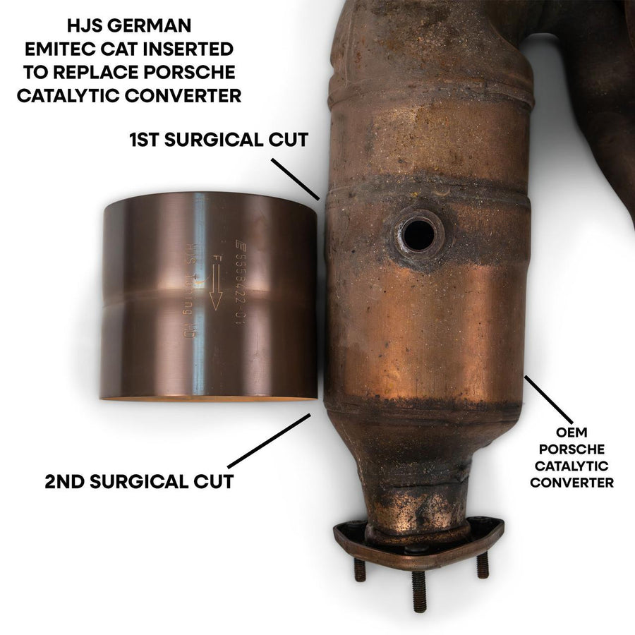 FABSPEED Porsche 911 Carrera 997.2 exhaust component