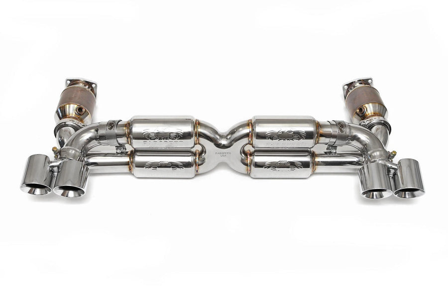 FABSPEED Porsche 997 Turbo Supersport 70mm X-Pipe Exhaust