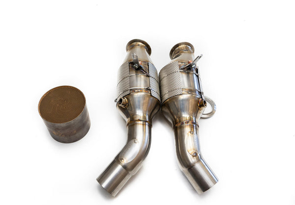 FABSPEED Alfa Romeo Giulia Quadrifoglio Primary Sport Catalytic Converter Downpipes