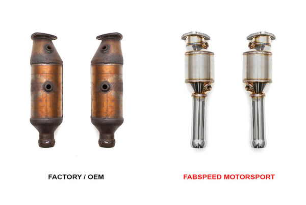 FABSPEED Aston Martin V8 Vantage Sport Cat X-Pipe Exhaust System (2005-2010)
