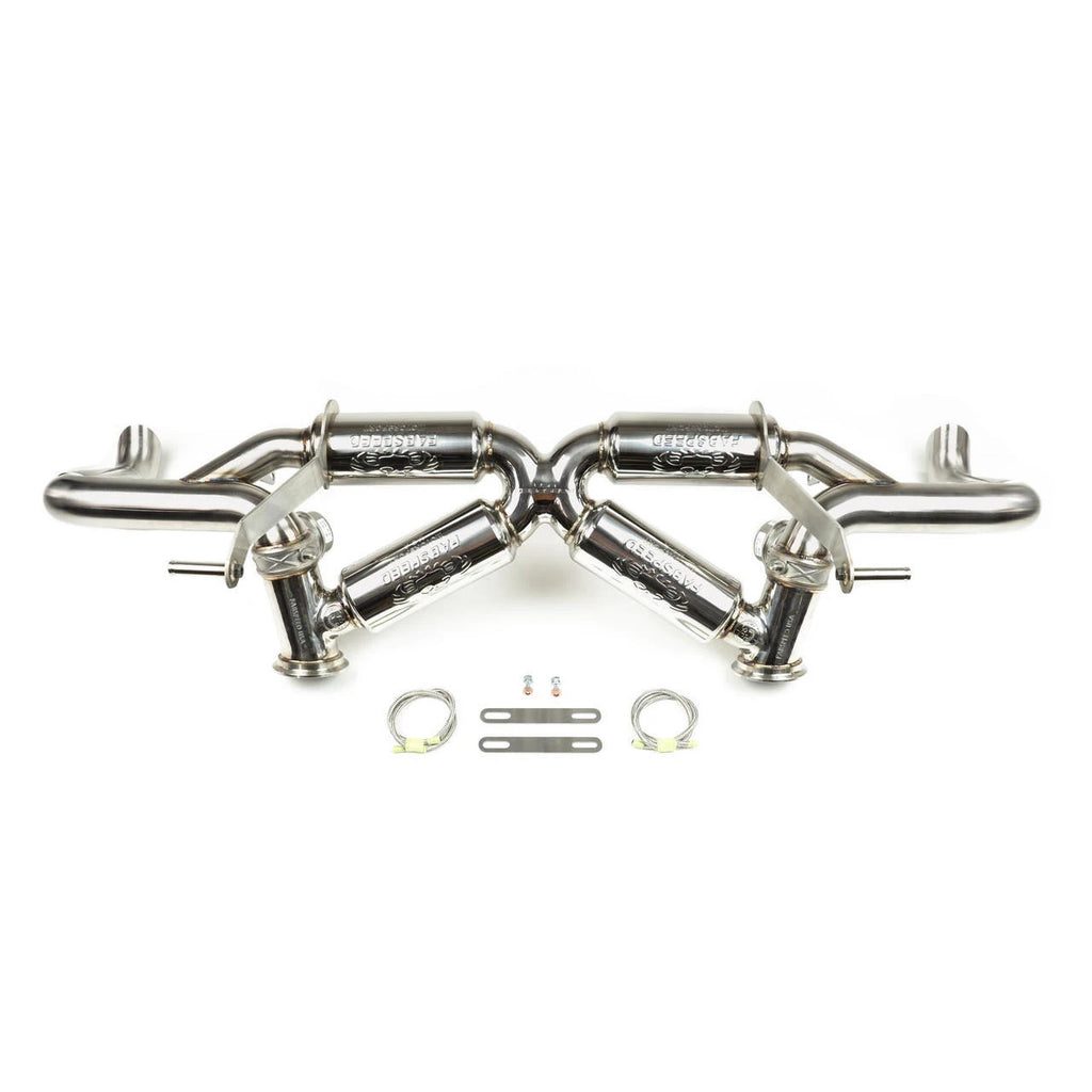 FABSPEED Audi R8 V10 Valved Supersport X-Pipe Exhaust System (2019+)