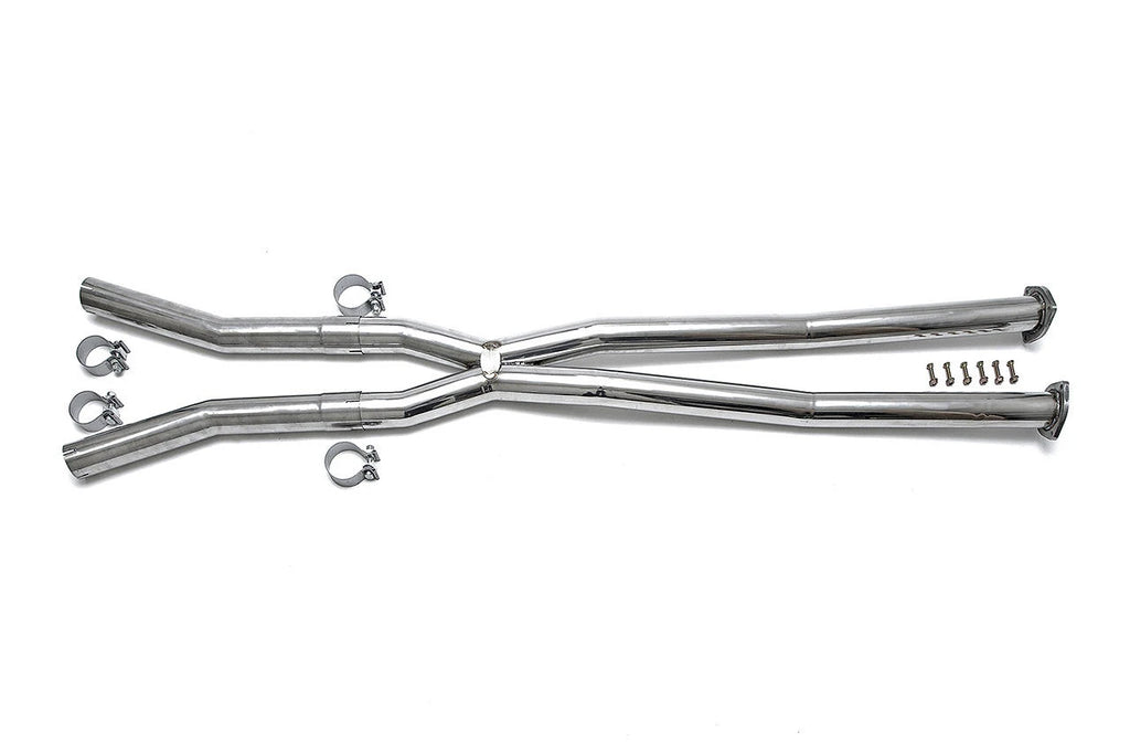 FABSPEED Audi S8 V10 Resonator Bypass X-Pipe (2006-2009)