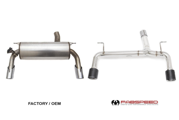 FABSPEED BMW 335i & 435i (F30/F32) Muffler Bypass Exhaust System