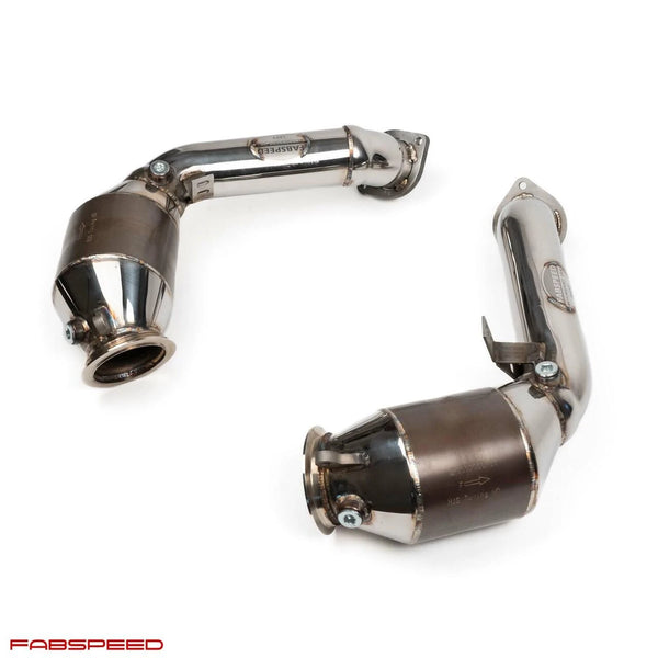 FABSPEED BMW N63/S63 Sport Cat Downpipes (2008-2014)