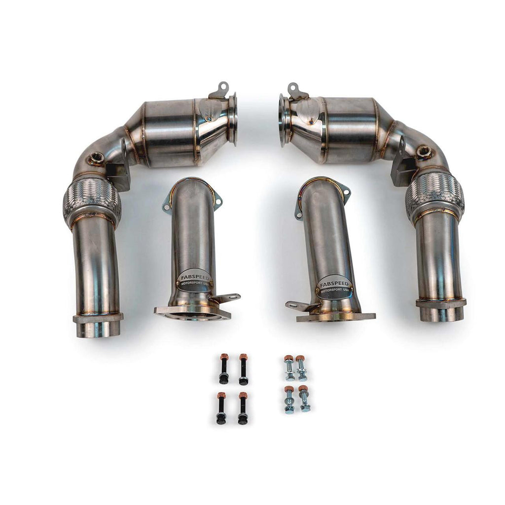FABSPEED BMW X5M / X6M Primary Sport Catalytic Converter Downpipes (2024+)