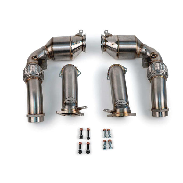 FABSPEED BMW X5M / X6M Primary Sport Catalytic Converter Downpipes (2024+)