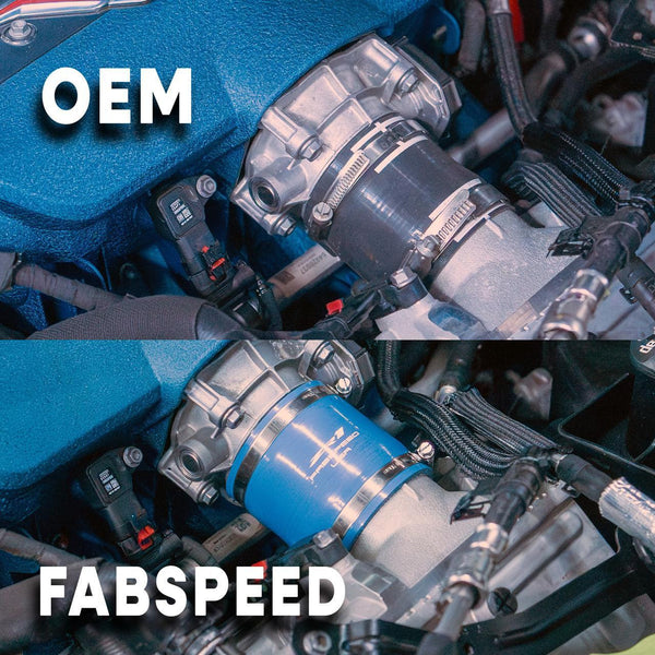 FABSPEED C8 Corvette ZR1X 5ply Silicone Induction Hoses