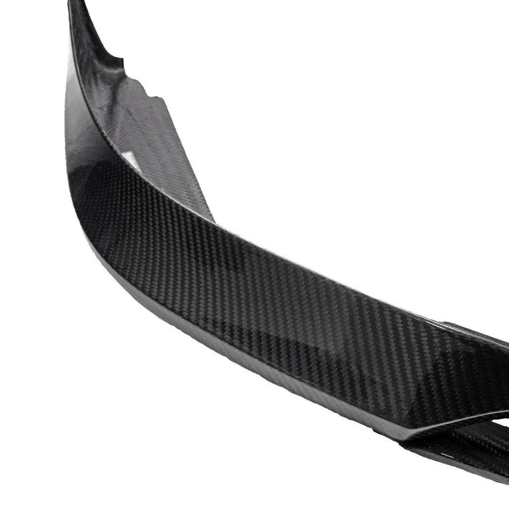 FABSPEED Carbon Fiber 2 Piece Front Bumper Splitter - Porsche 991.2