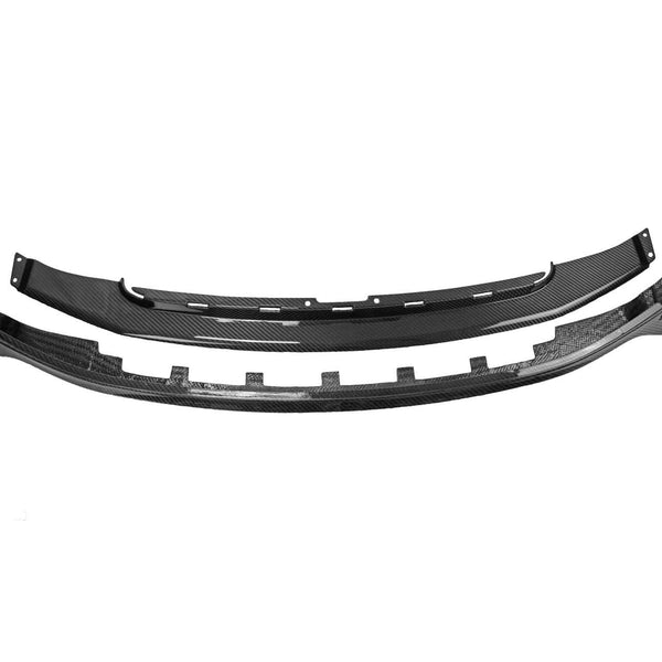 FABSPEED Carbon Fiber 2 Piece Front Bumper Splitter - Porsche 991.2