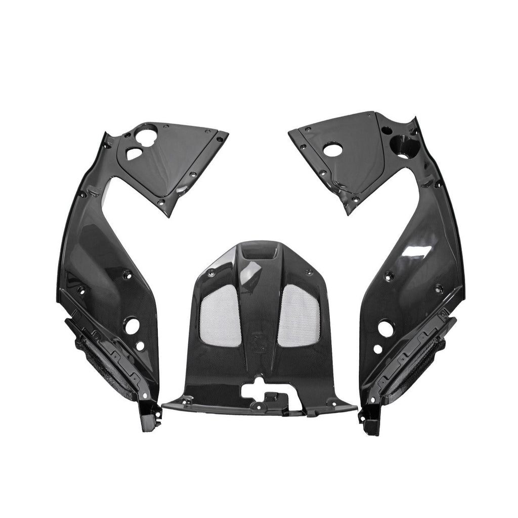FABSPEED Carbon Fiber 3 Piece Engine Bay Set  - Ferrari 812 Superfast