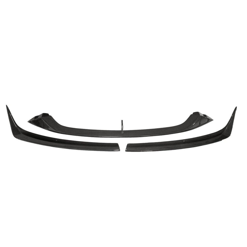 FABSPEED Carbon Fiber 3-Piece Front Spoiler Lip Set - Ferrari F12 Berlinetta