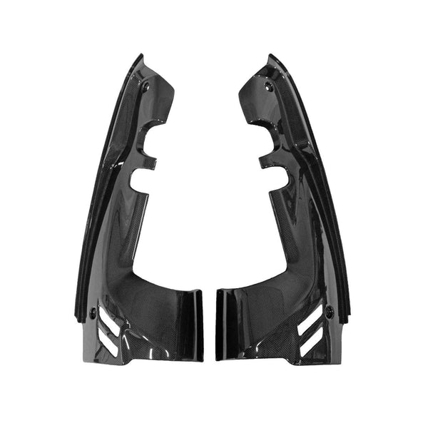 FABSPEED Carbon Fiber 4 Piece Engine Bay Set - Ferrari 488 Spider/Pista