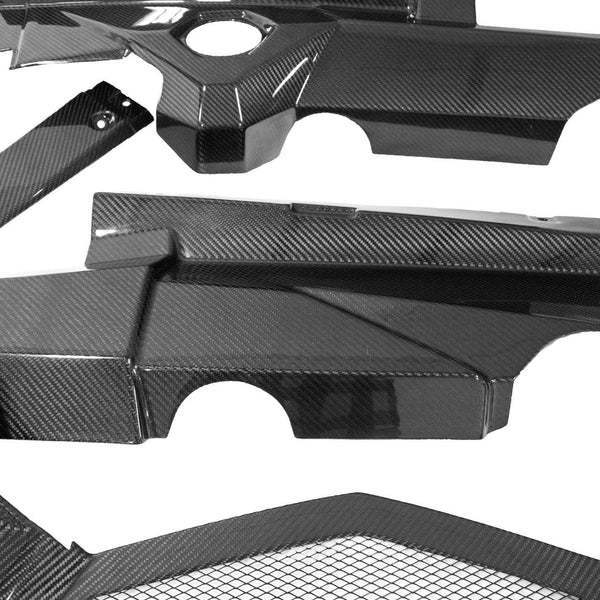 FABSPEED Carbon Fiber 5 Piece Engine Bay Set  - Lamborghini Aventador