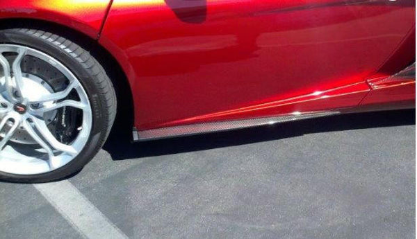 FABSPEED Carbon Fiber 650S Style Side Door Blades - McLaren MP4-12C/650S