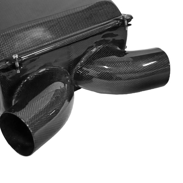 FABSPEED Carbon Fiber Air Box Set Lid and Base - Ferrari 348
