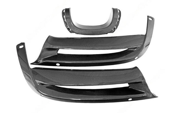 FABSPEED Carbon Fiber Carbon Fiber Rear Diffuser Assembly - Porsche 981 Boxster/Cayman