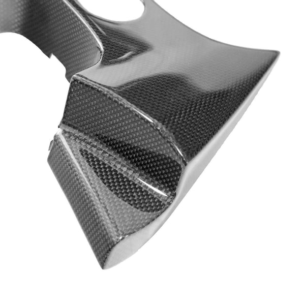 FABSPEED Carbon Fiber Coolant Tank Cover - Ferrari 488 Pista