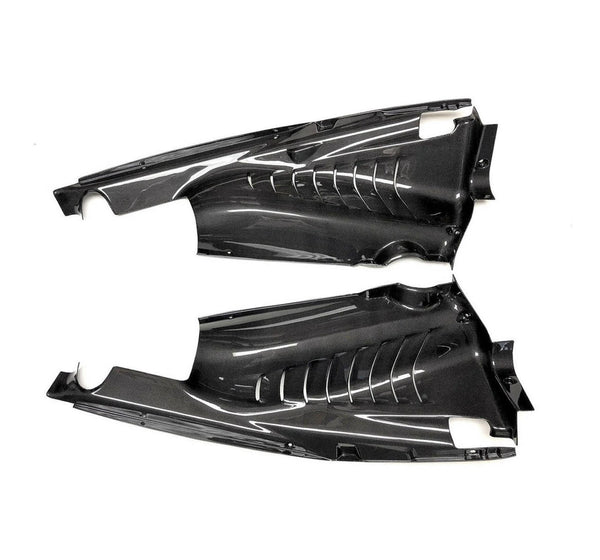 FABSPEED Carbon Fiber Coupe Engine Bay Panels - Ferrari 488 Pista