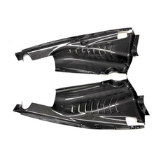 FABSPEED Carbon Fiber Coupe Engine Bay Panels - Ferrari 488 Pista
