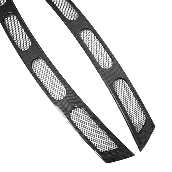 FABSPEED Carbon Fiber Coupe Rear Window Louvers - Ferrari F430