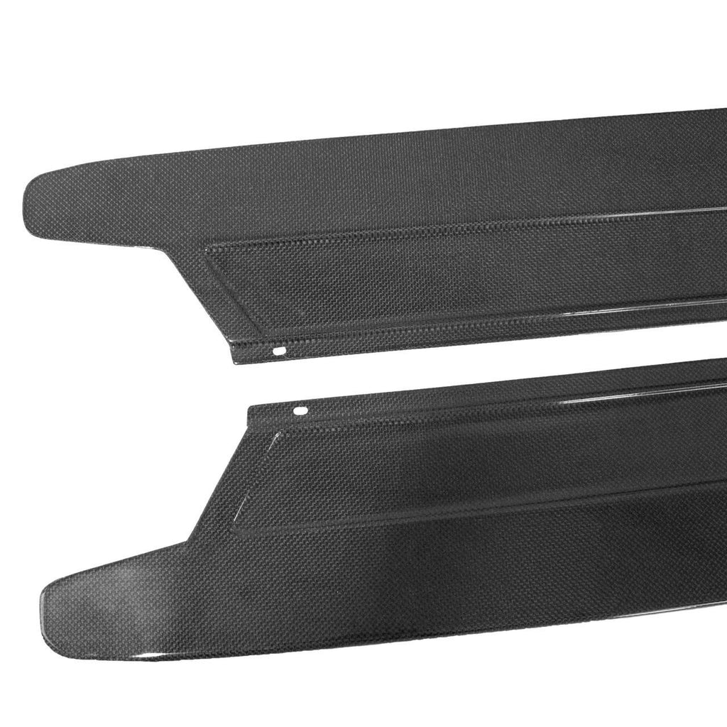 FABSPEED Carbon Fiber, Custom Carbon Fiber Door Sill Steps without Inserts 348 Ferrari