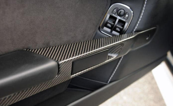 FABSPEED Carbon Fiber Door Handle Pull Set  - Aston Martin Vantage V8/V12