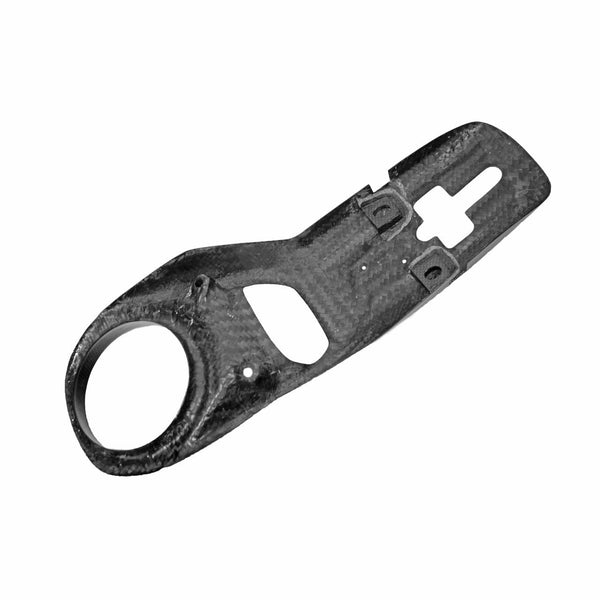 FABSPEED Carbon Fiber Engine Bay Lock Latch Plate - Ferrari 488 GTB/Spider