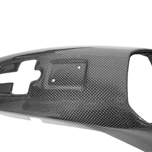 FABSPEED Carbon Fiber Engine Bay Lock Latch Plate - Ferrari 488 Pista