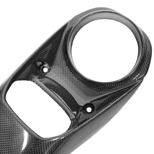 FABSPEED Carbon Fiber Engine Bay Lock Latch Plate - Ferrari F8 Tributo/Spider, 488 GTB & Spider 2016+