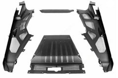 FABSPEED Carbon Fiber Engine Bay Panel Set - Vented Version -Lamborghini Huracan LP-580/610