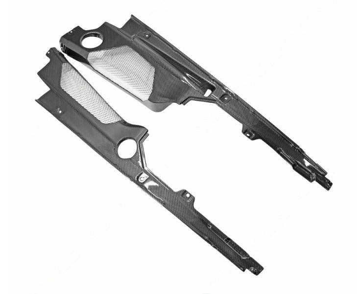 FABSPEED Carbon Fiber Engine Bay Panel Sides - Lamborghini Gallardo